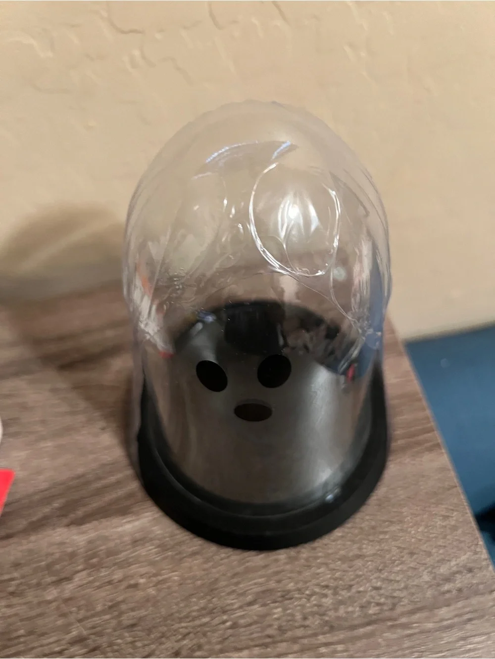Target Bullseye Ghost Cloche Halloween Black Boo Scary Haunt NWT